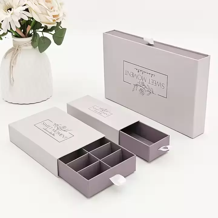 Valentines chocolate box for seasonal gift packaging